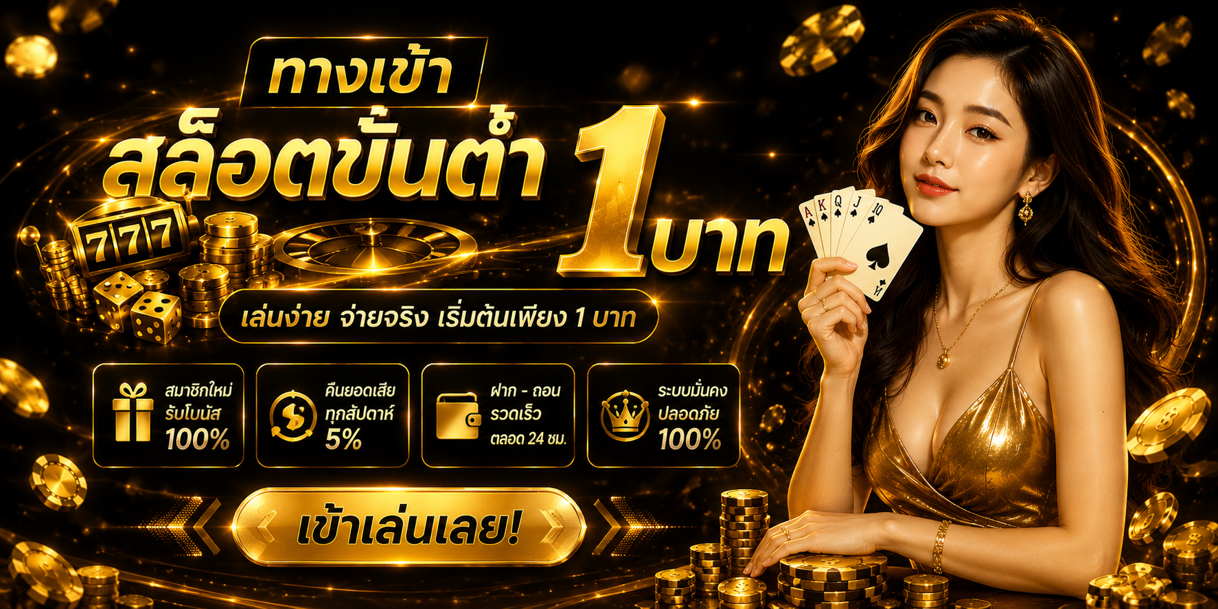 สล็อตขั้นต่ำ 1 บาท